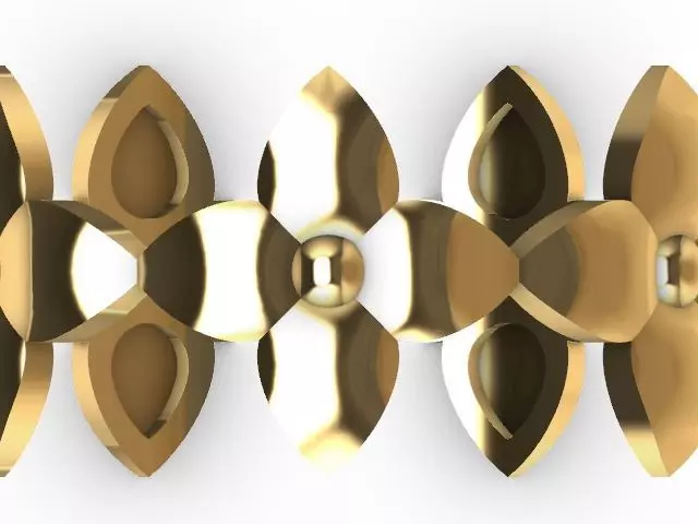 10 flower ring stl verified  3D print model_0