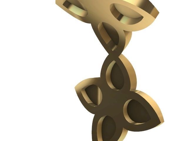 10 flower ring stl verified  3D print model_8