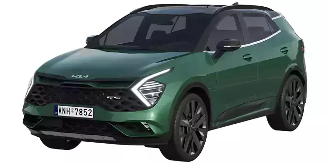 Kia Sportage GT-Line 2022 3D model