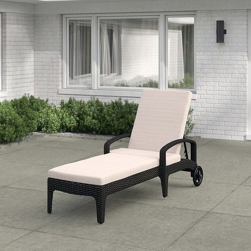 Chan Long Reclining Single Chaise  3D model 6