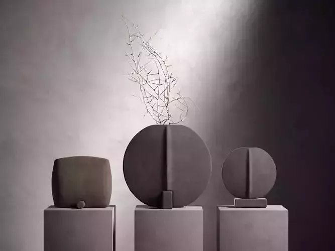 Guggenheim Vases with Branches