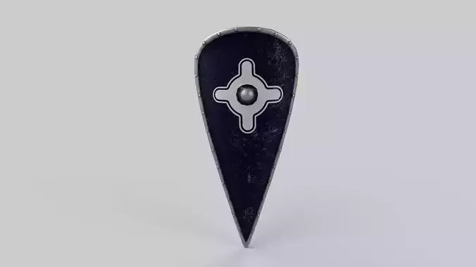 Shield map pin