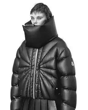 down coat Rick Owens X Moncler