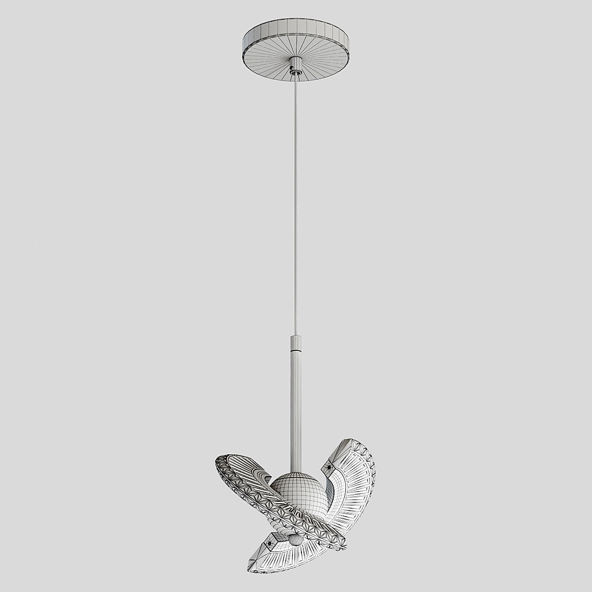 Lampatron PHOENIX LUX pendant light 3D model_3
