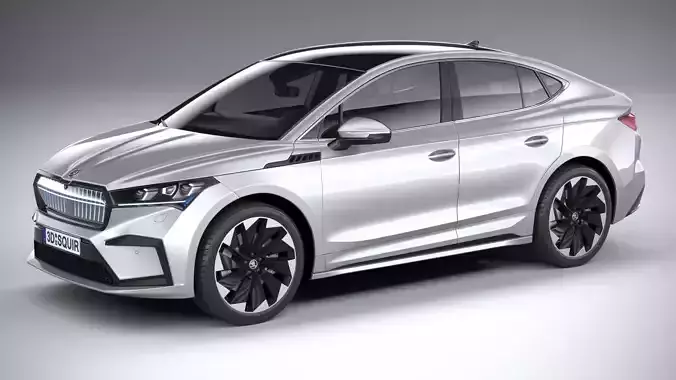 Skoda Enyaq Coupe 2022 3D model