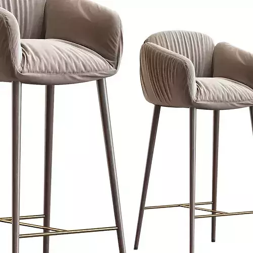 Jolie My Home Collection barstool 3D model 7