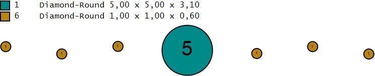 Rings gold engagement ring with diamonds 3D print model_2