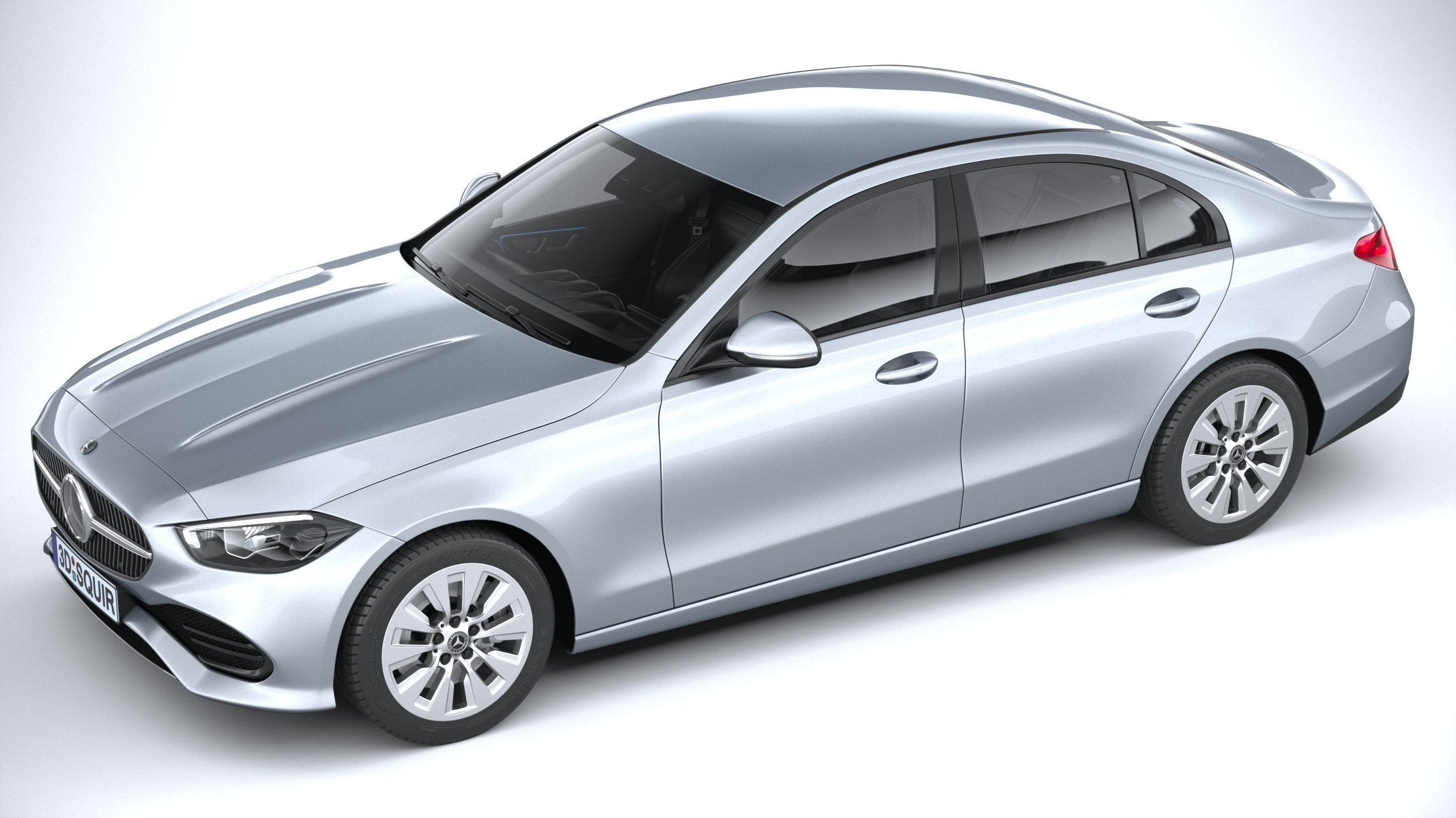 Mercedes-Benz C-Class Basic 2022 3D model_7