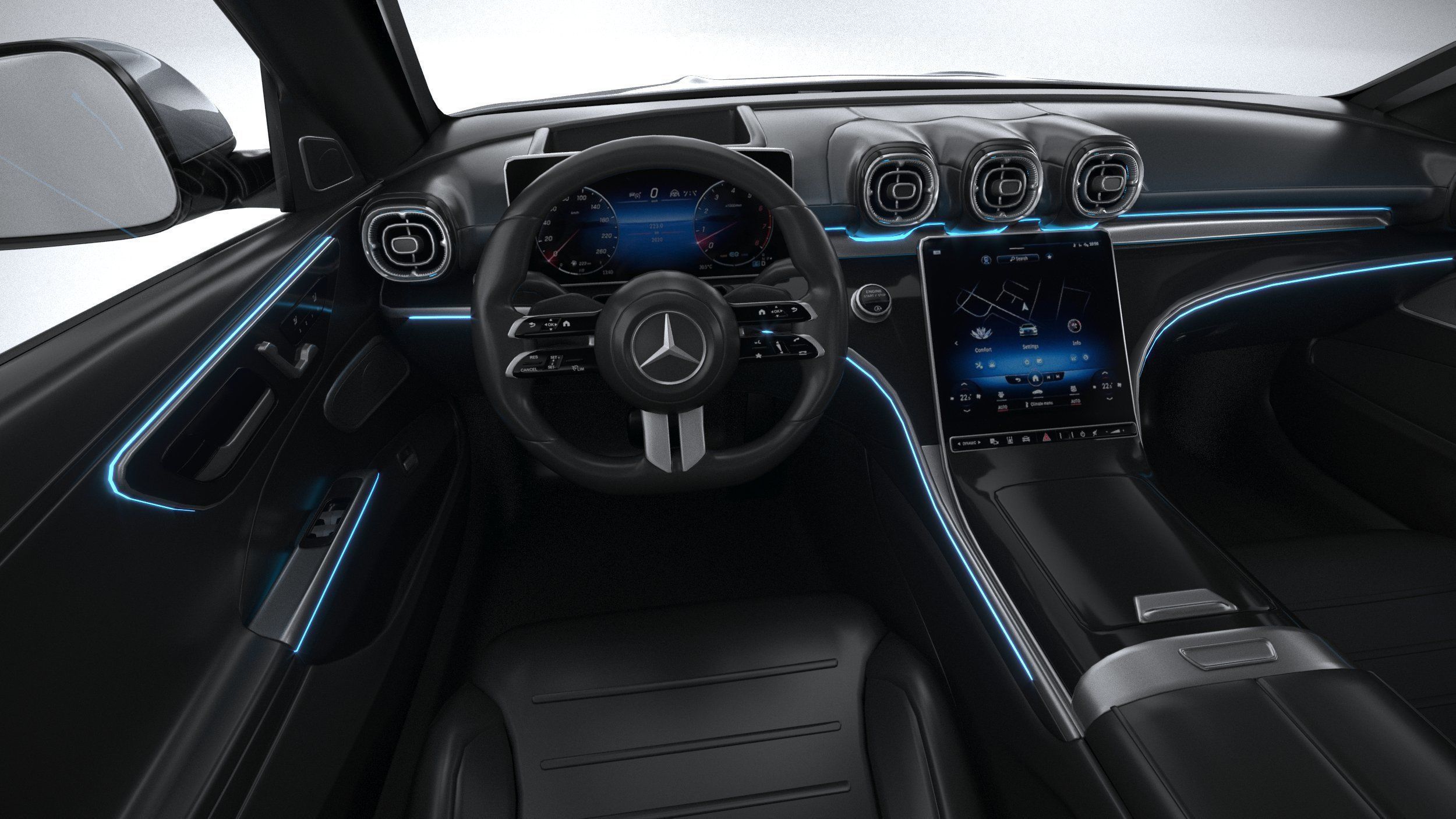 Mercedes-Benz C-Class Basic 2022 3D model_27