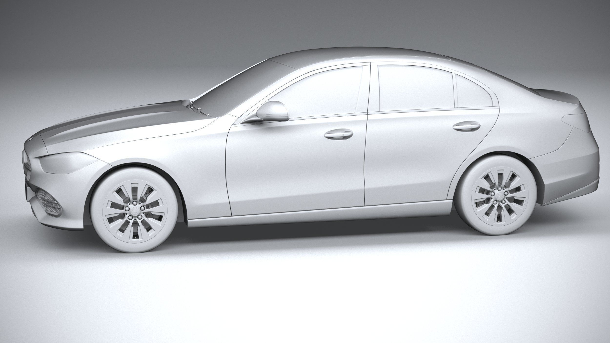 Mercedes-Benz C-Class Basic 2022 3D model_22