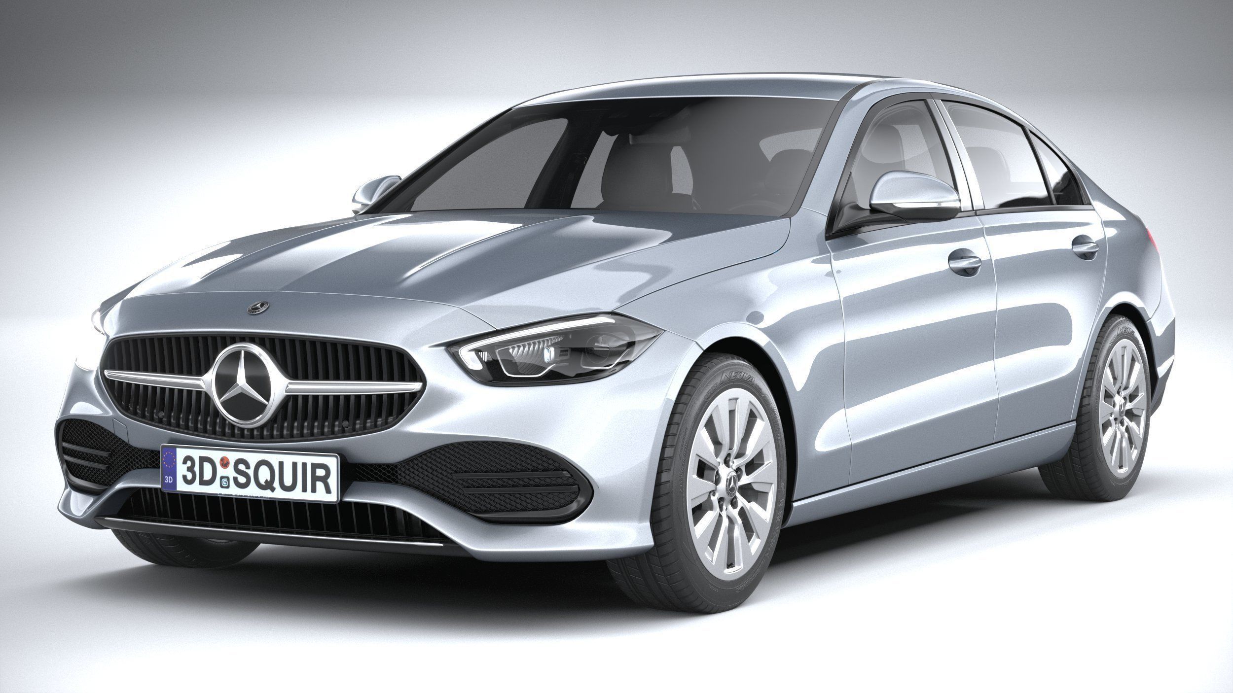 Mercedes-Benz C-Class Basic 2022 3D model_2