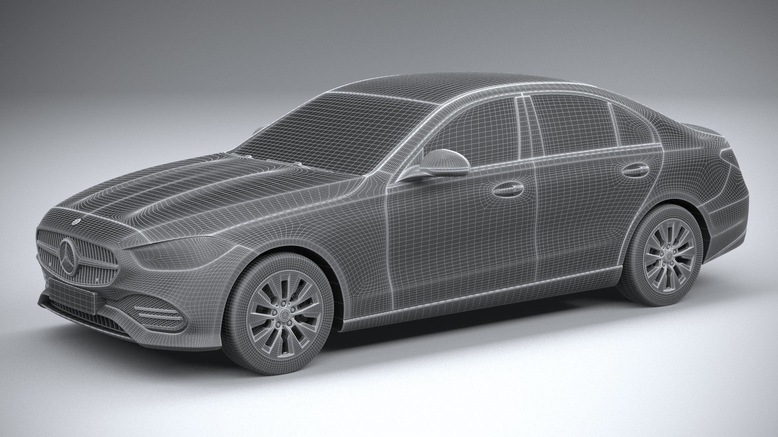 Mercedes-Benz C-Class Basic 2022 3D model_30