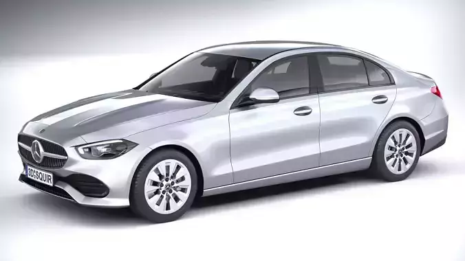 Mercedes-Benz C-Class Basic 2022 3D model