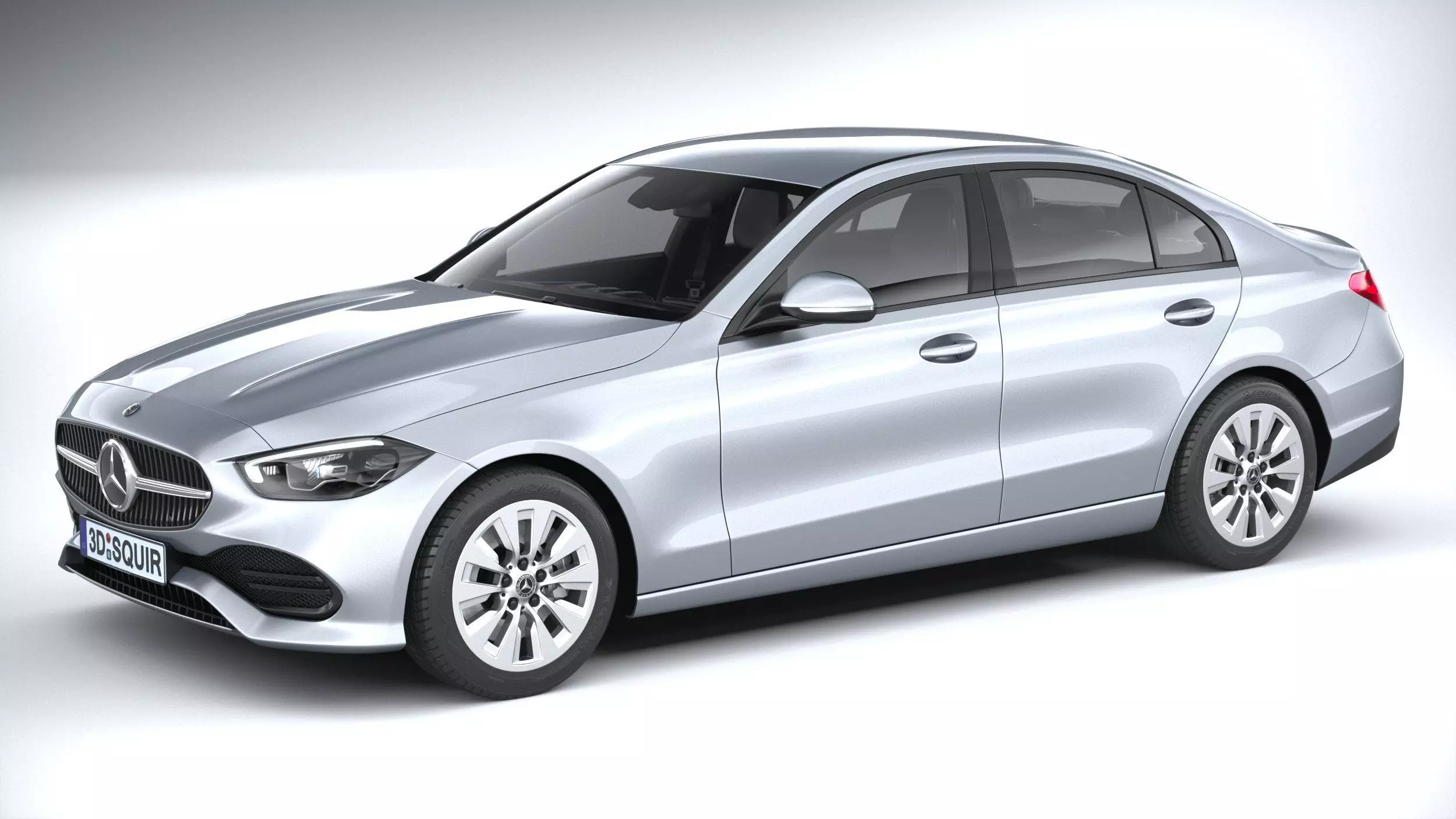 Mercedes-Benz C-Class Basic 2022 3D model_0