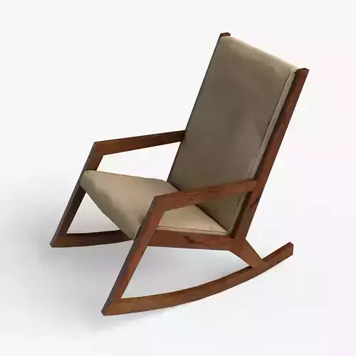 Rezzan Rocking Chair in oak