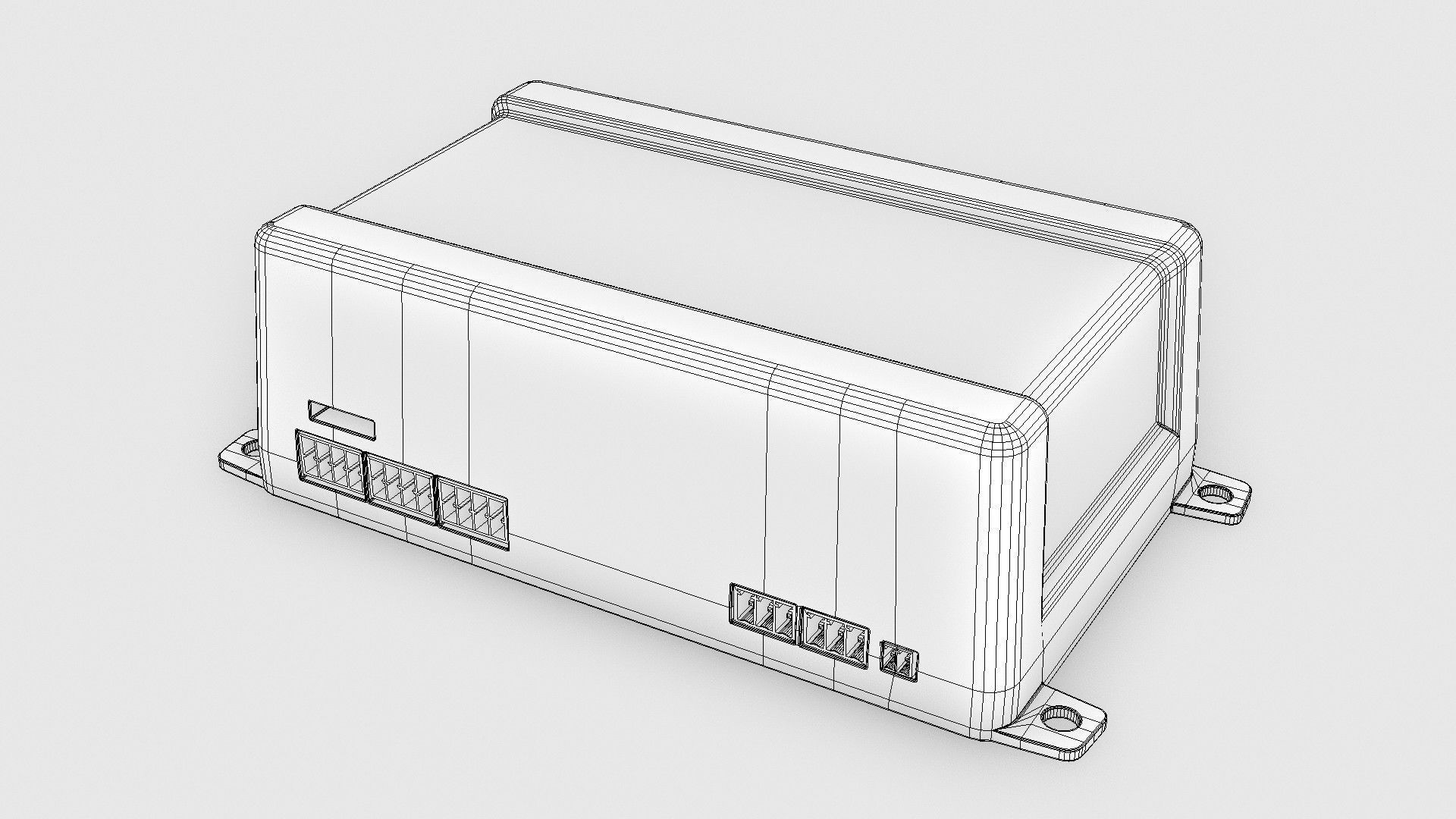 Victron Energy Cerbo GX 3D model_13