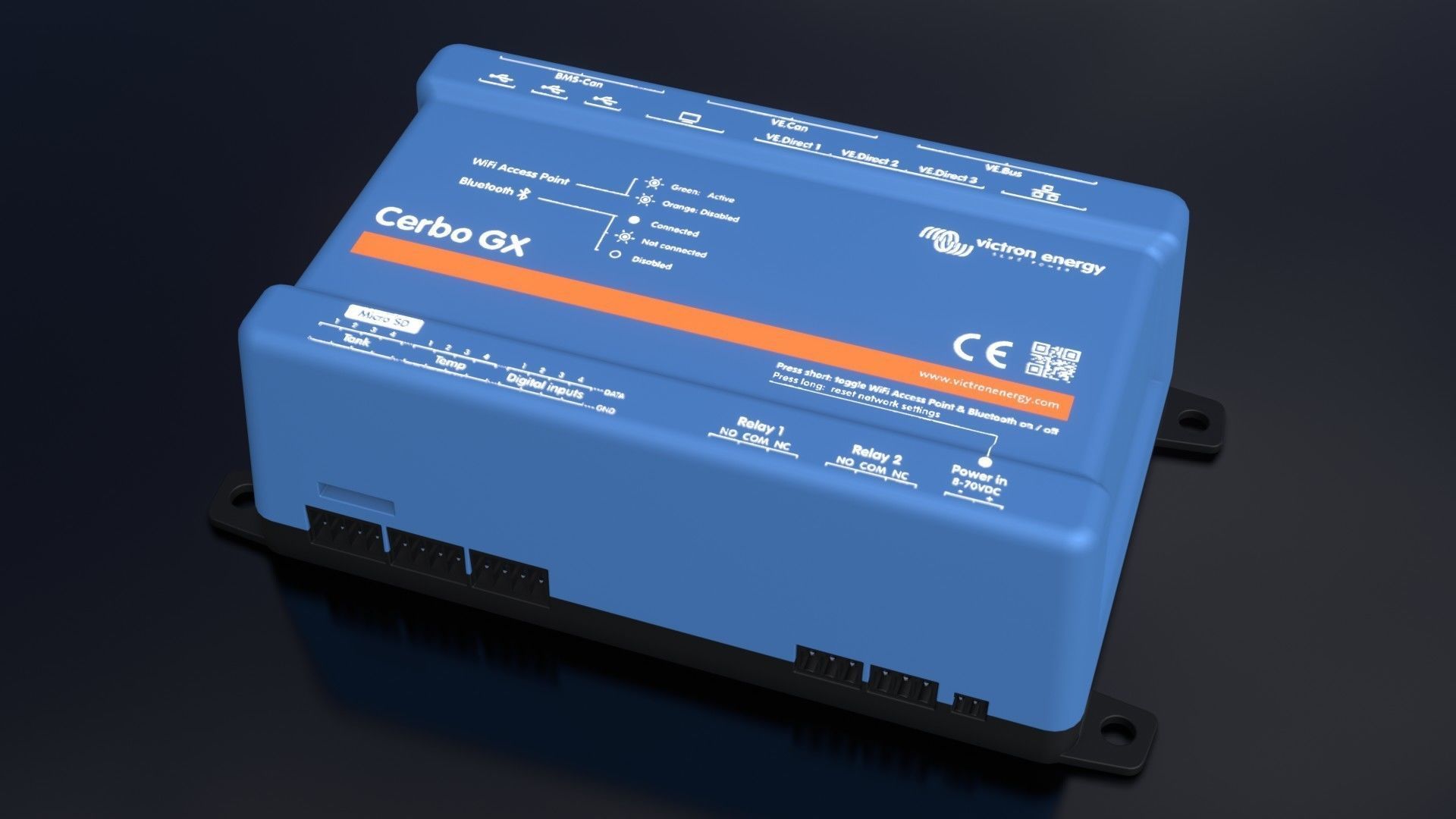Victron Energy Cerbo GX 3D model_9
