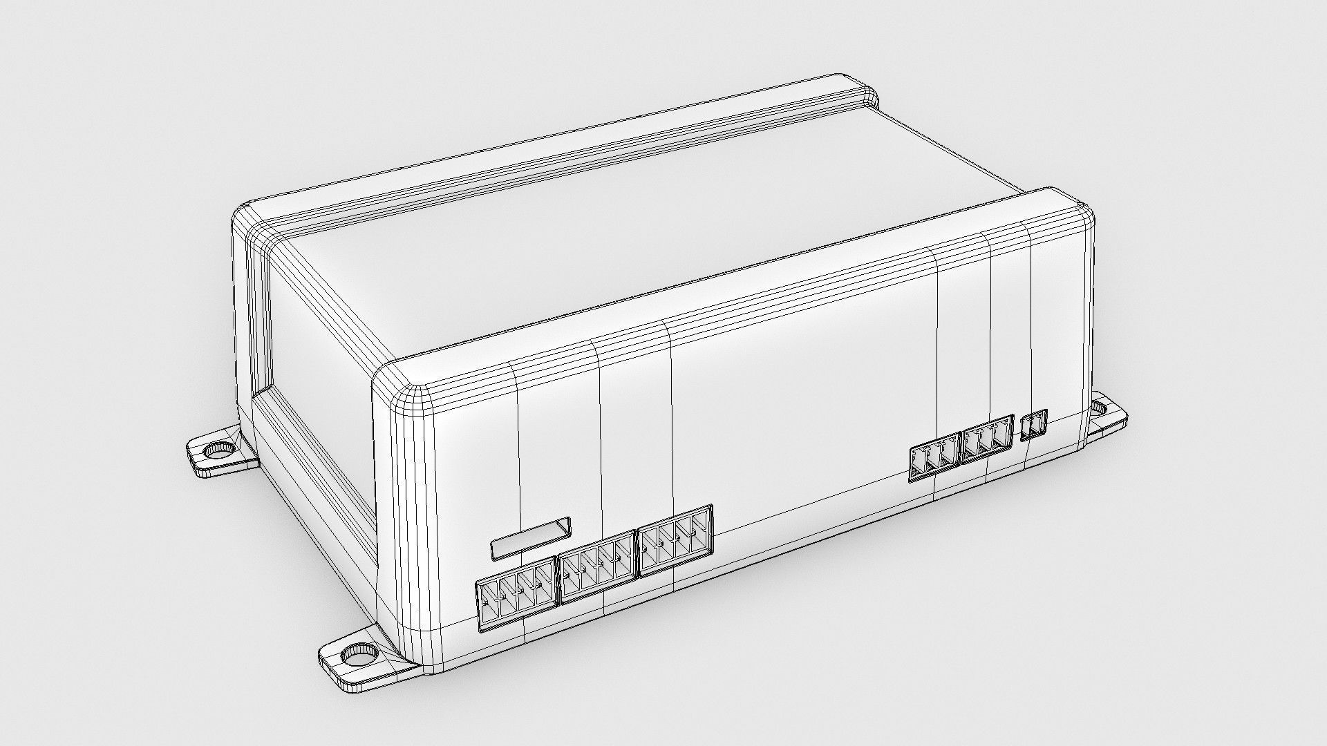 Victron Energy Cerbo GX 3D model_11