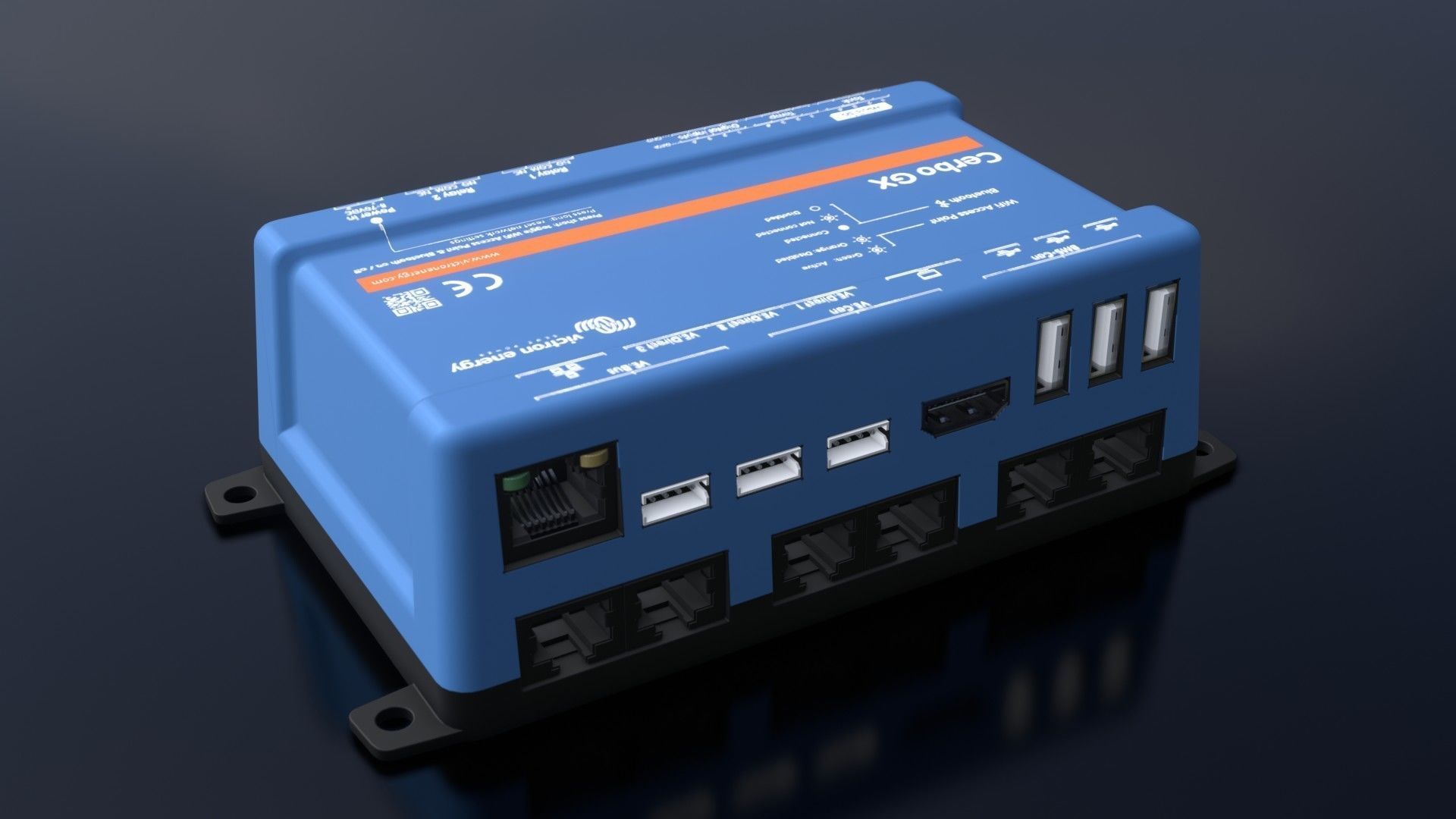 Victron Energy Cerbo GX 3D model_7
