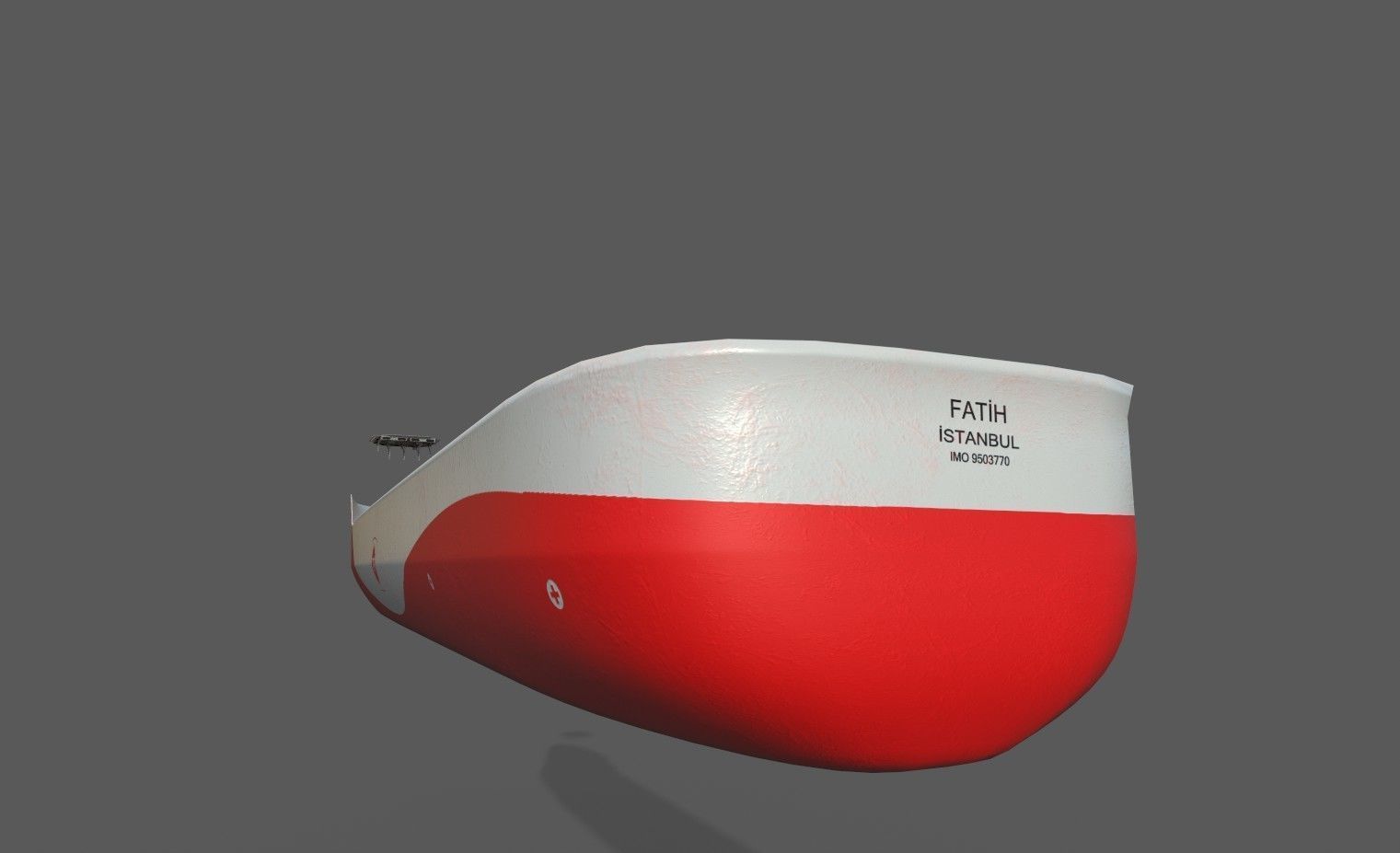Fatih Deep Drilling Ship 3D model_7