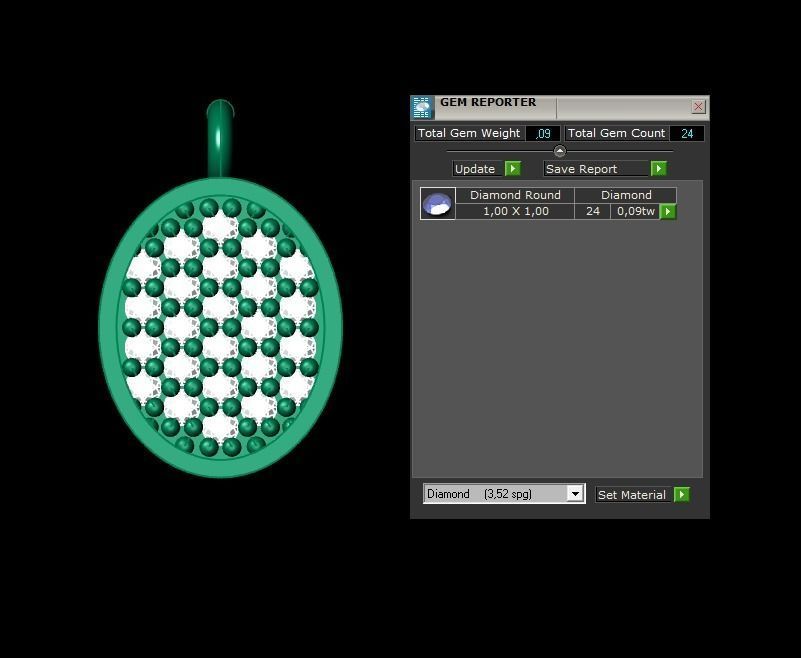 Pendant P135 3D Print Model 3D print model_1