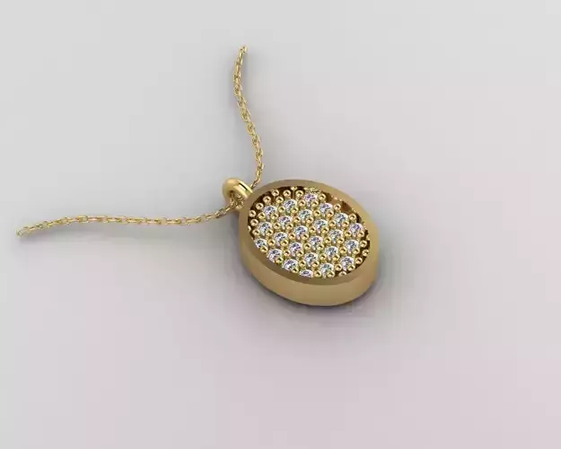 Pendant P135 3D Print Model 3D print model