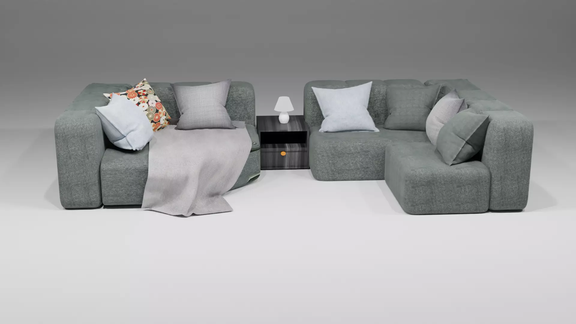 sofa interior 3D model_0