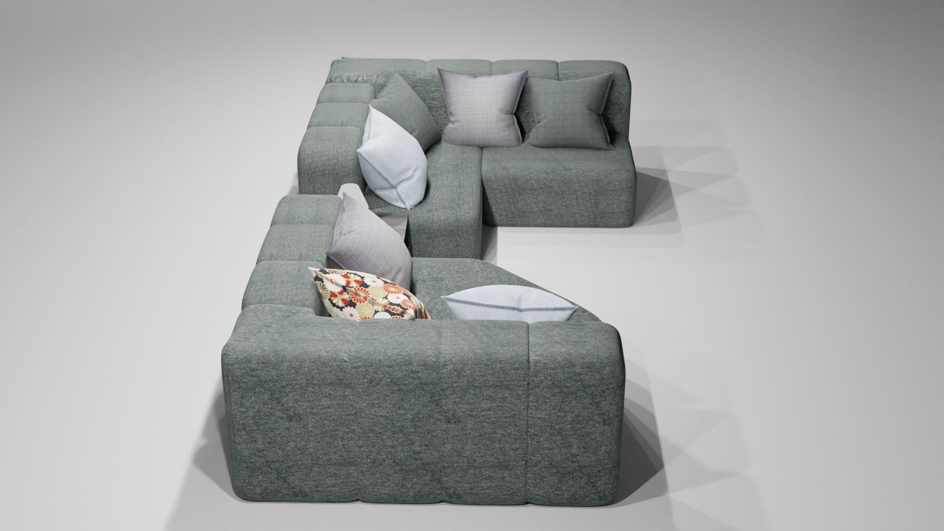 sofa interior 3D model_1