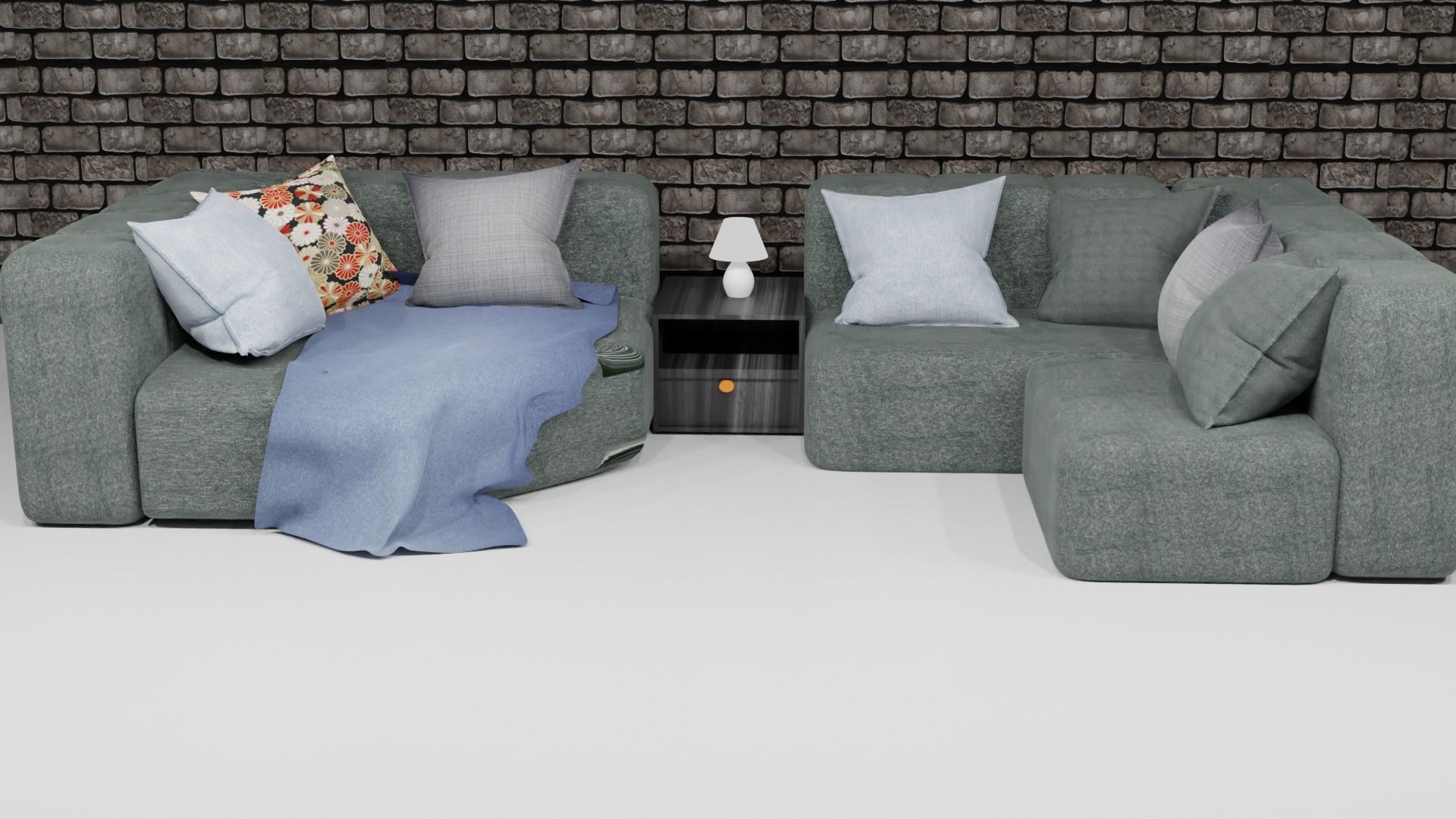 sofa interior 3D model_3