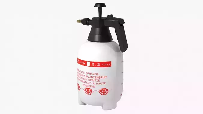 Pressure Sprayer Low-poly 3D model