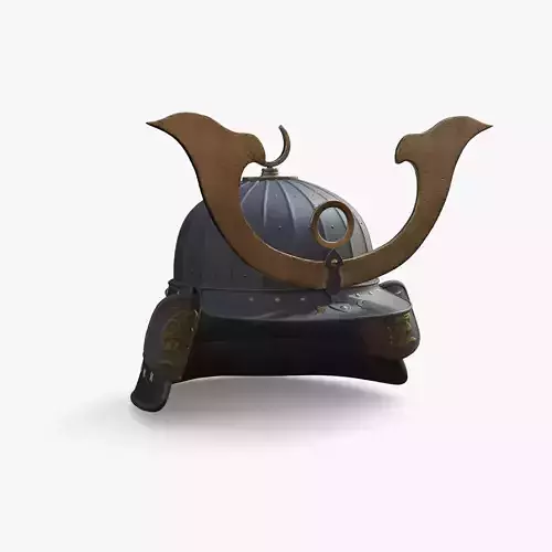 Samurai Helmet 3D model