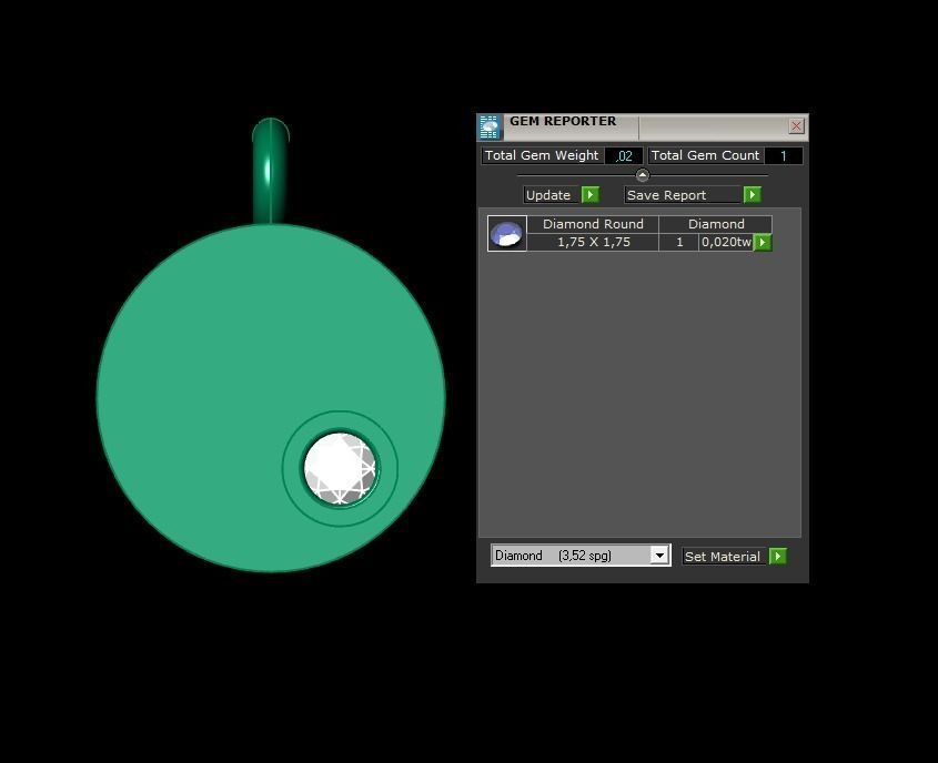 Pendant P139 3D Print Model 3D print model_1