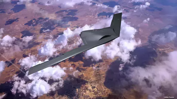 Gambit 4 UAV 3D model