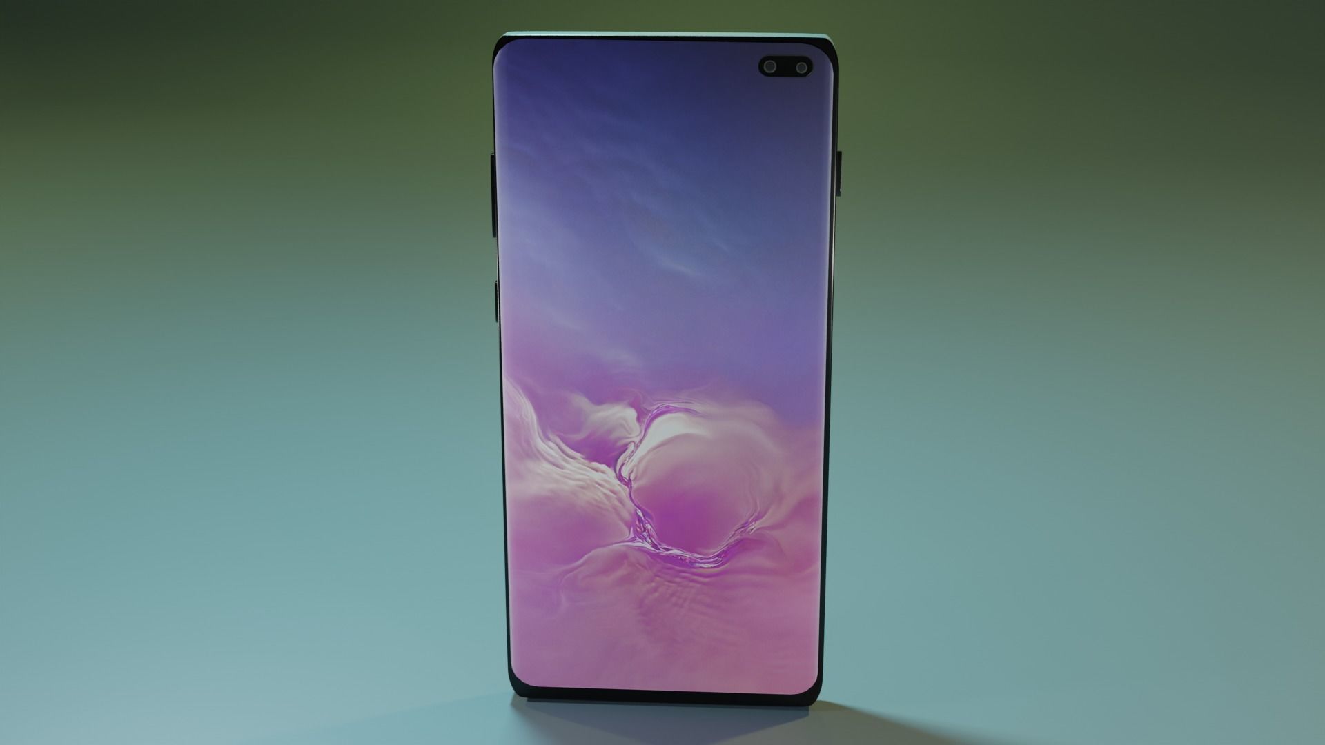 Samsung s10 plus all official colors Free 3D model_2