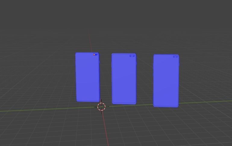 Samsung s10 plus all official colors Free 3D model_13