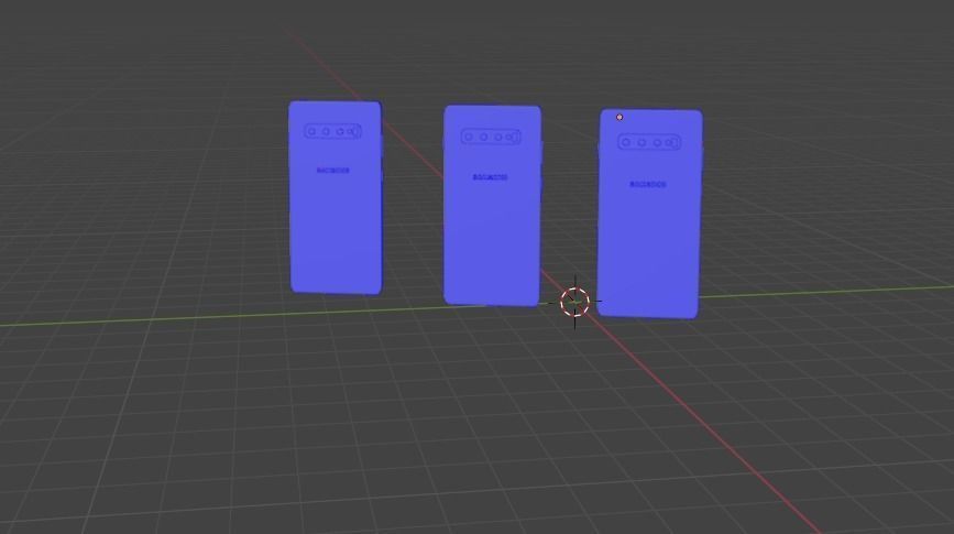 Samsung s10 plus all official colors Free 3D model_12