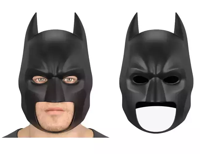 Batman Mask 3D model