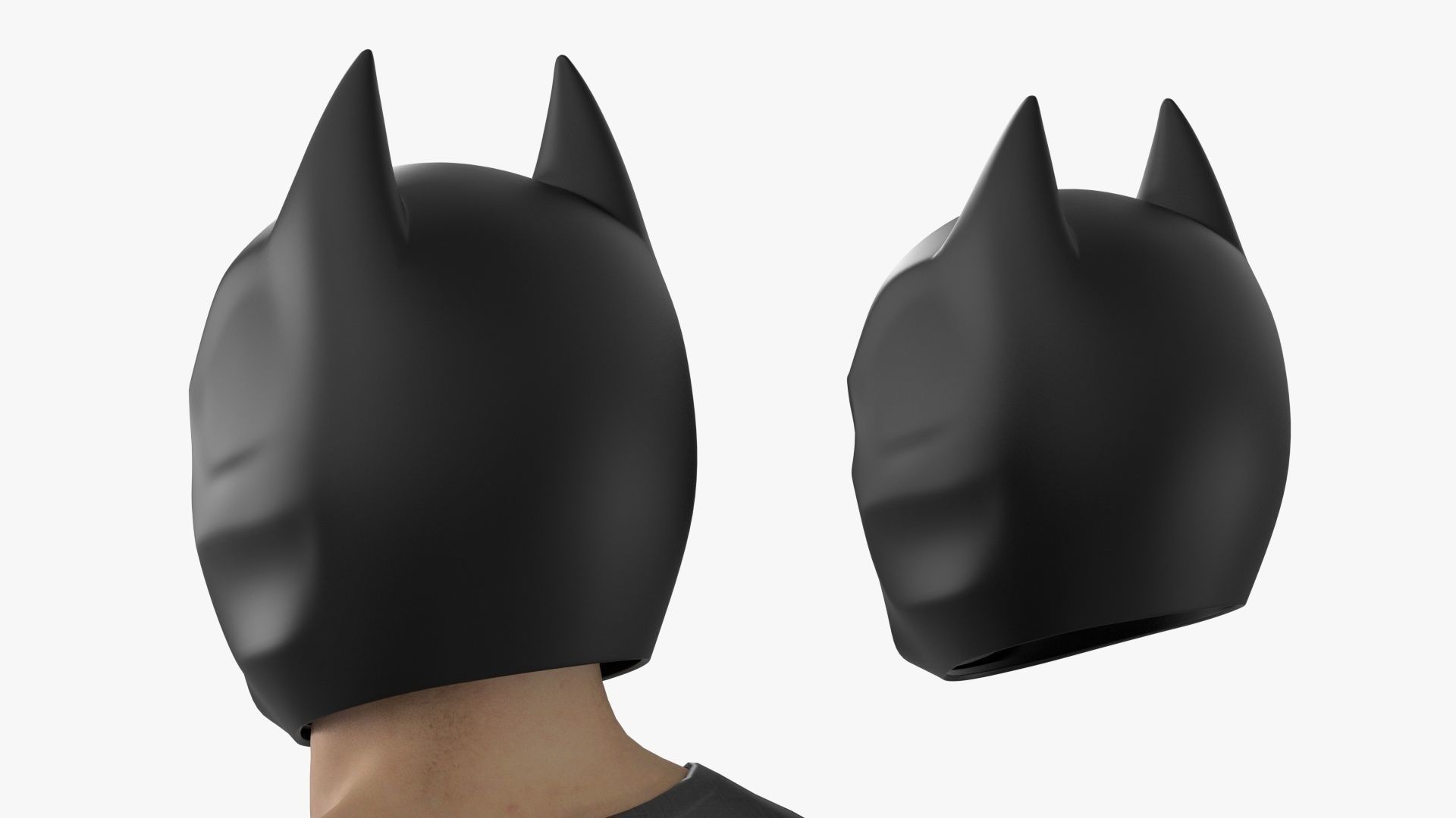 Batman Mask 3D model_6