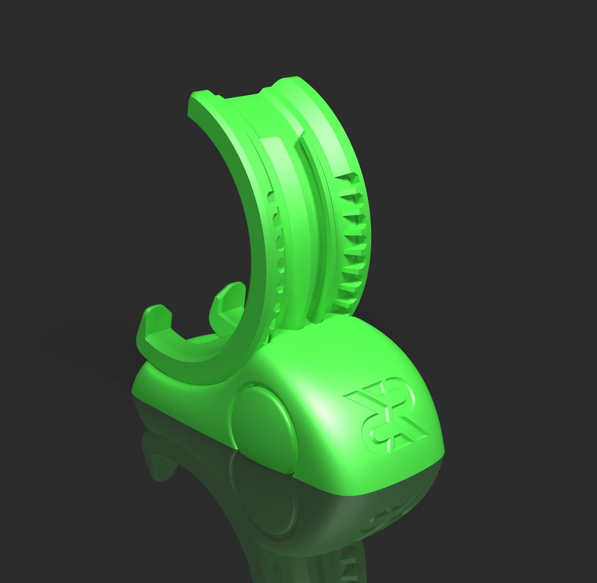 Adjustable phone stand 2 3D print model_25