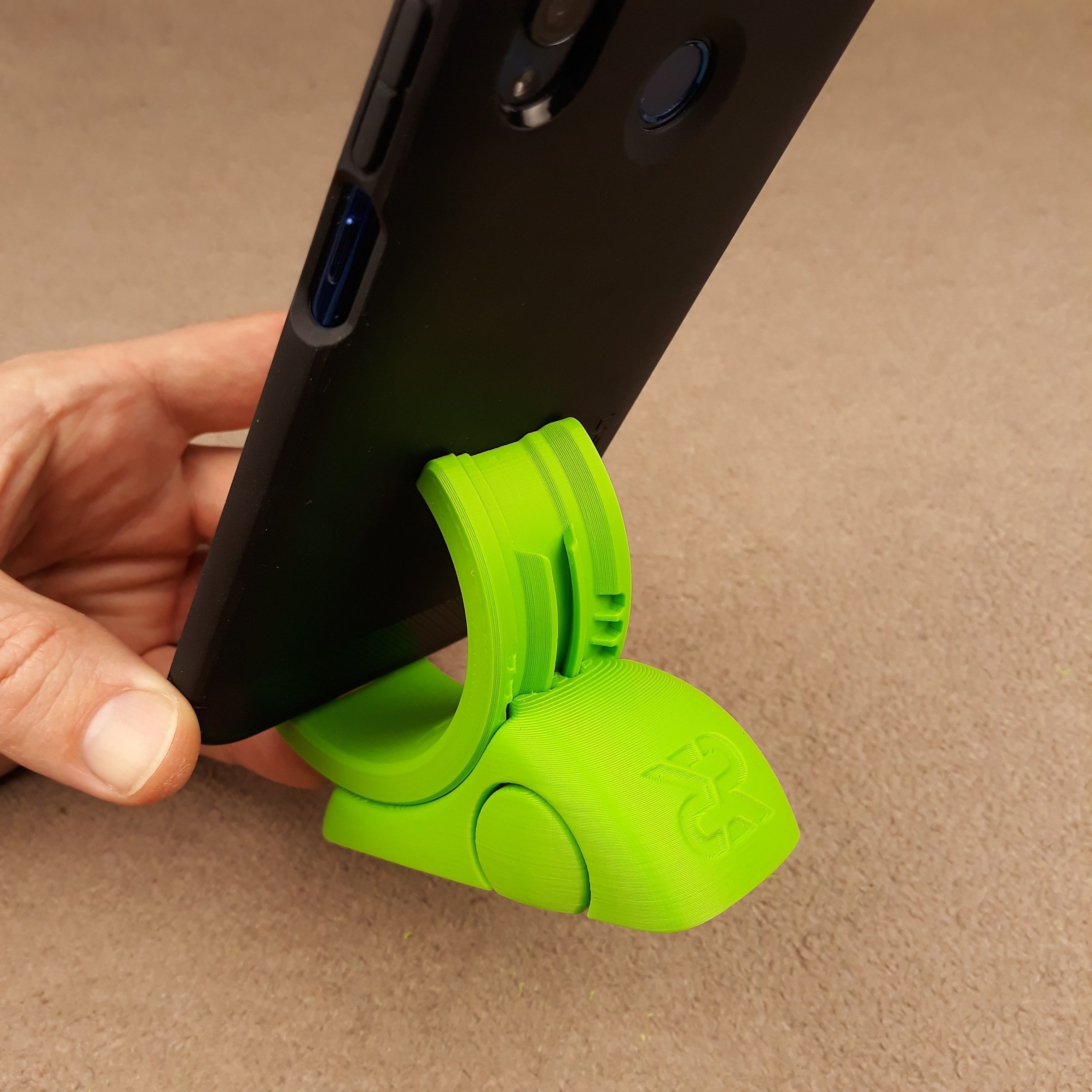 Adjustable phone stand 2 3D print model_18