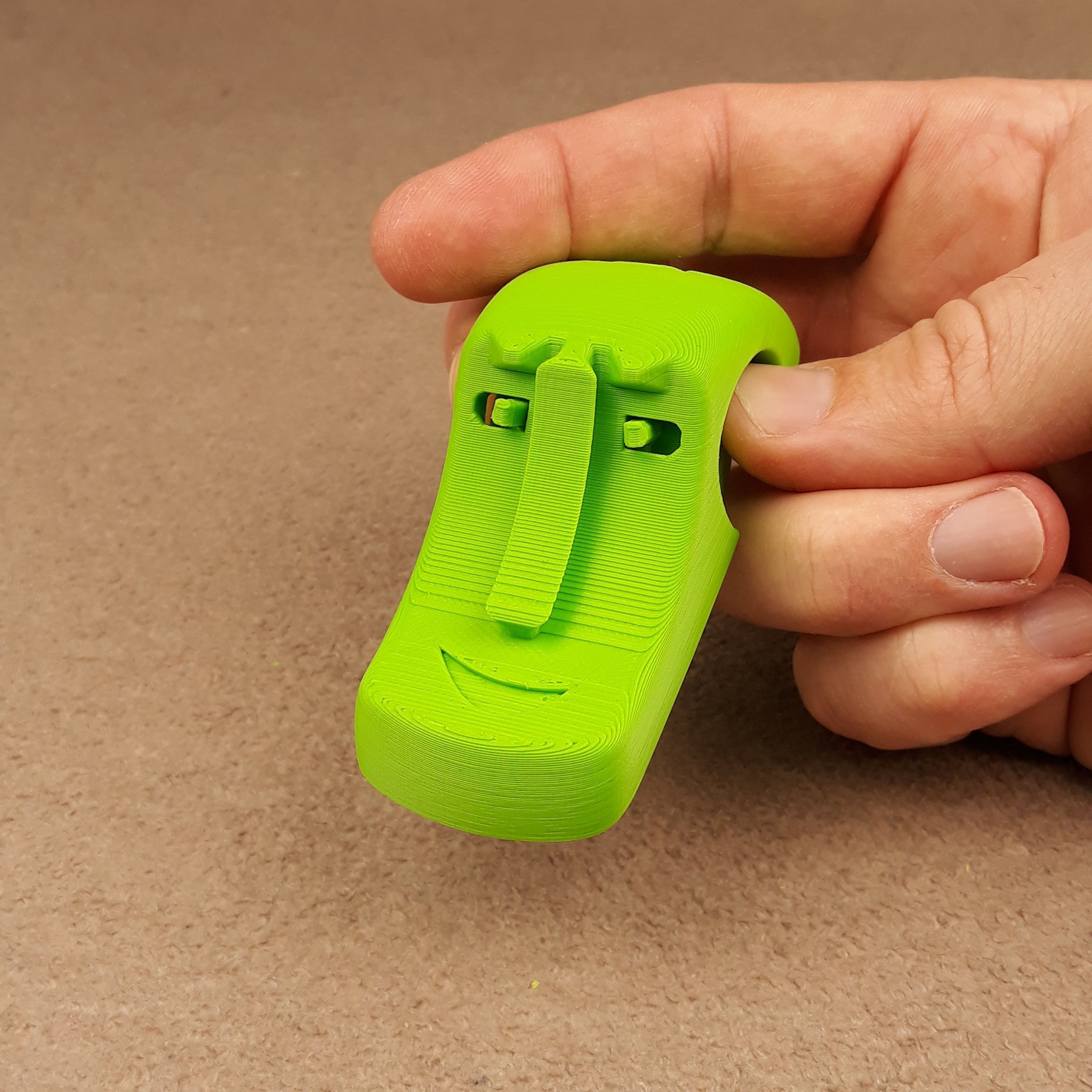 Adjustable phone stand 2 3D print model_9