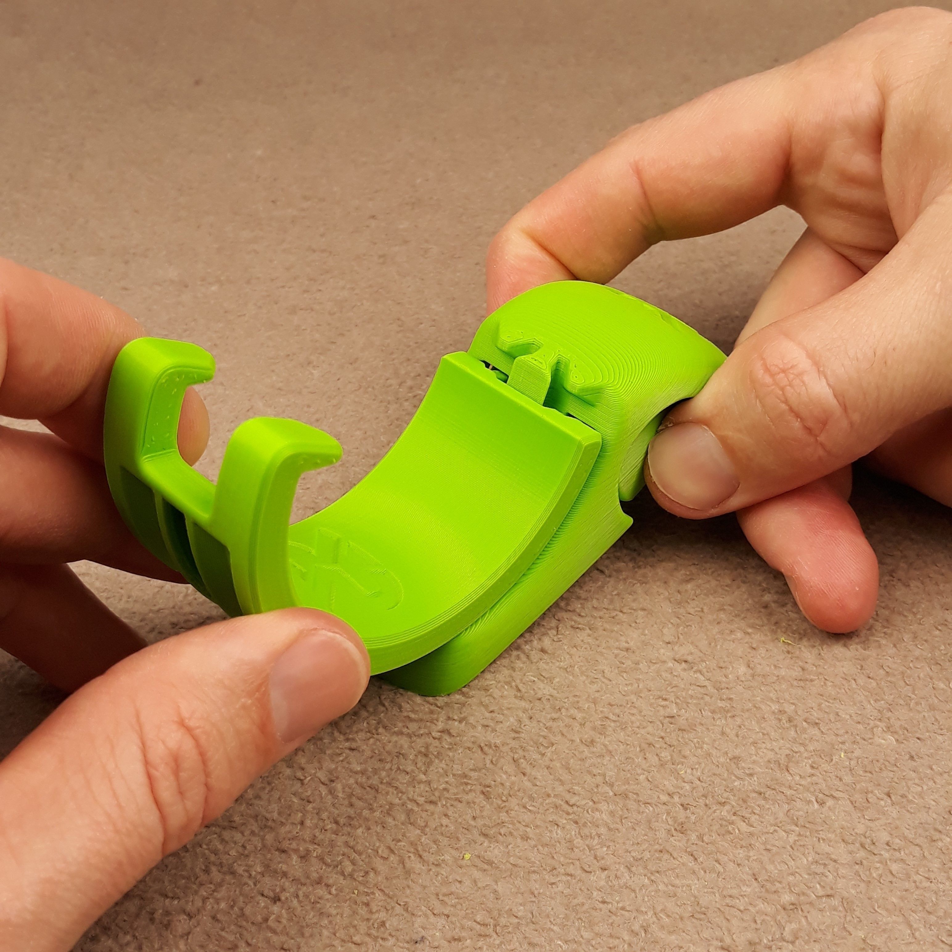 Adjustable phone stand 2 3D print model_10