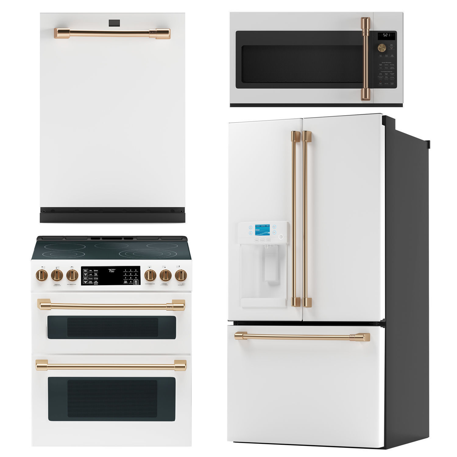 GE Cafe Appliances 3D model_1