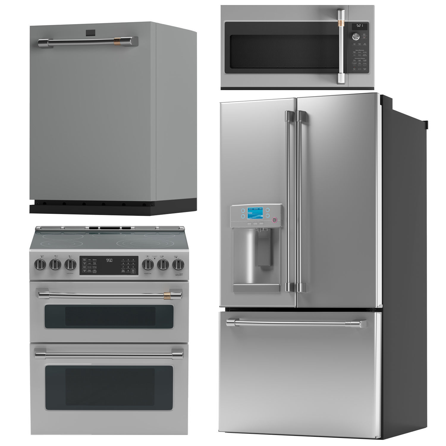 GE Cafe Appliances 3D model_3