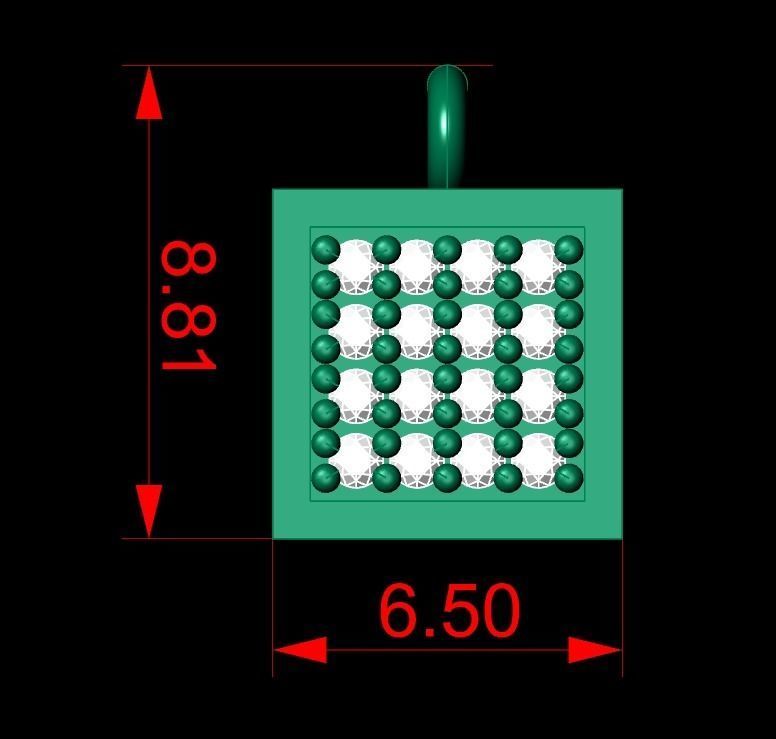 Pendant P142 3D Print Model 3D print model_2