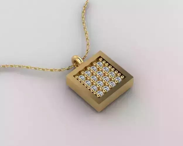 Pendant P142 3D Print Model 3D print model