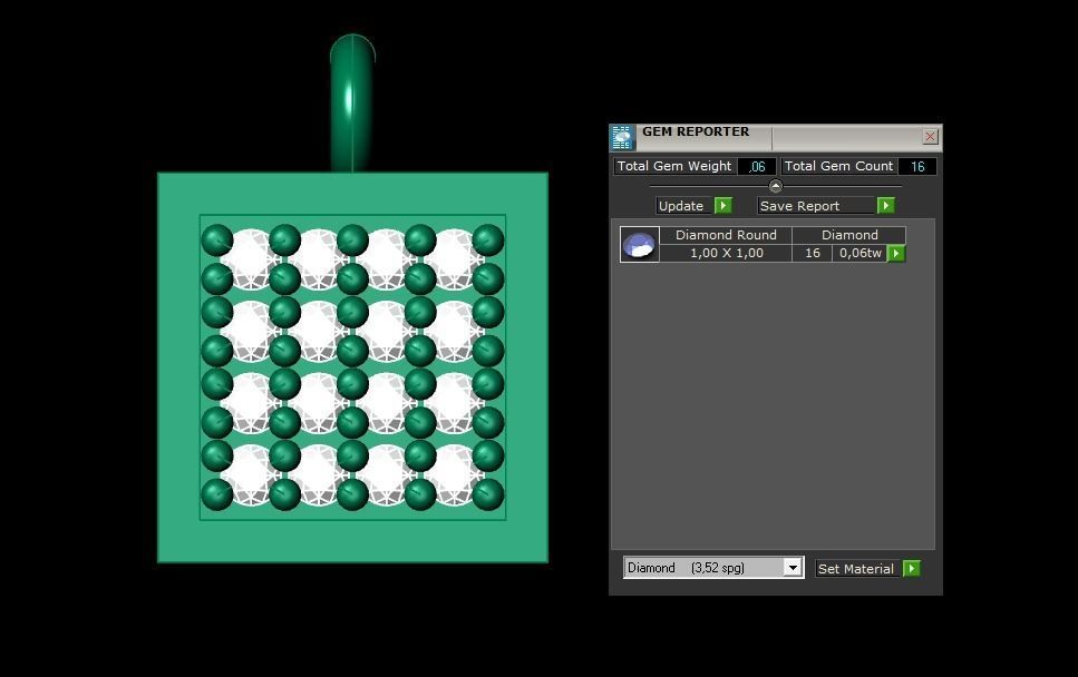 Pendant P142 3D Print Model 3D print model_1