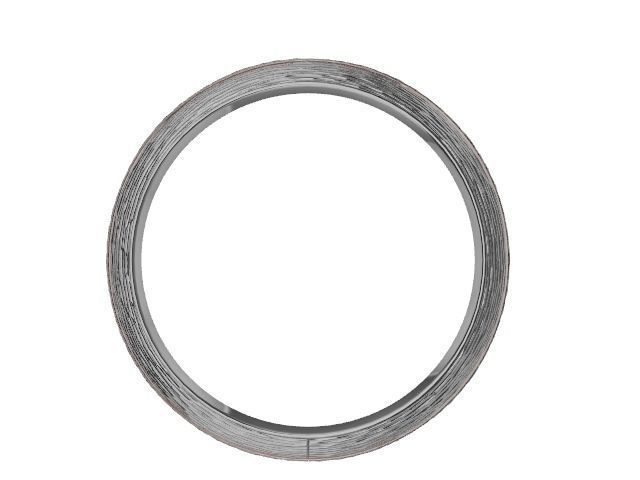 textured designer band stl verified  3D print model_15