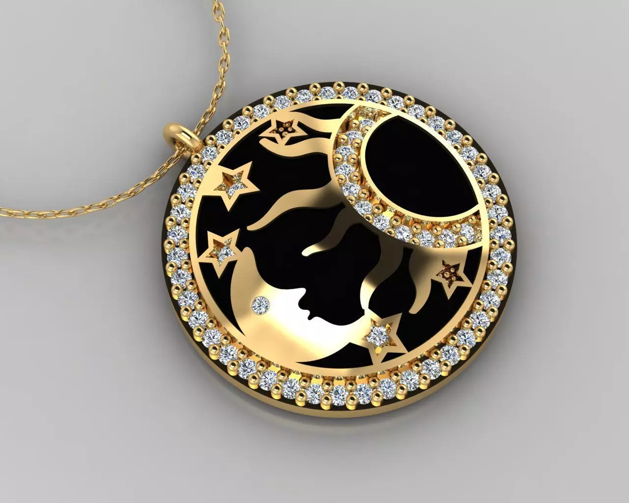 Pendant P145 3D Print Model 3D print model_0