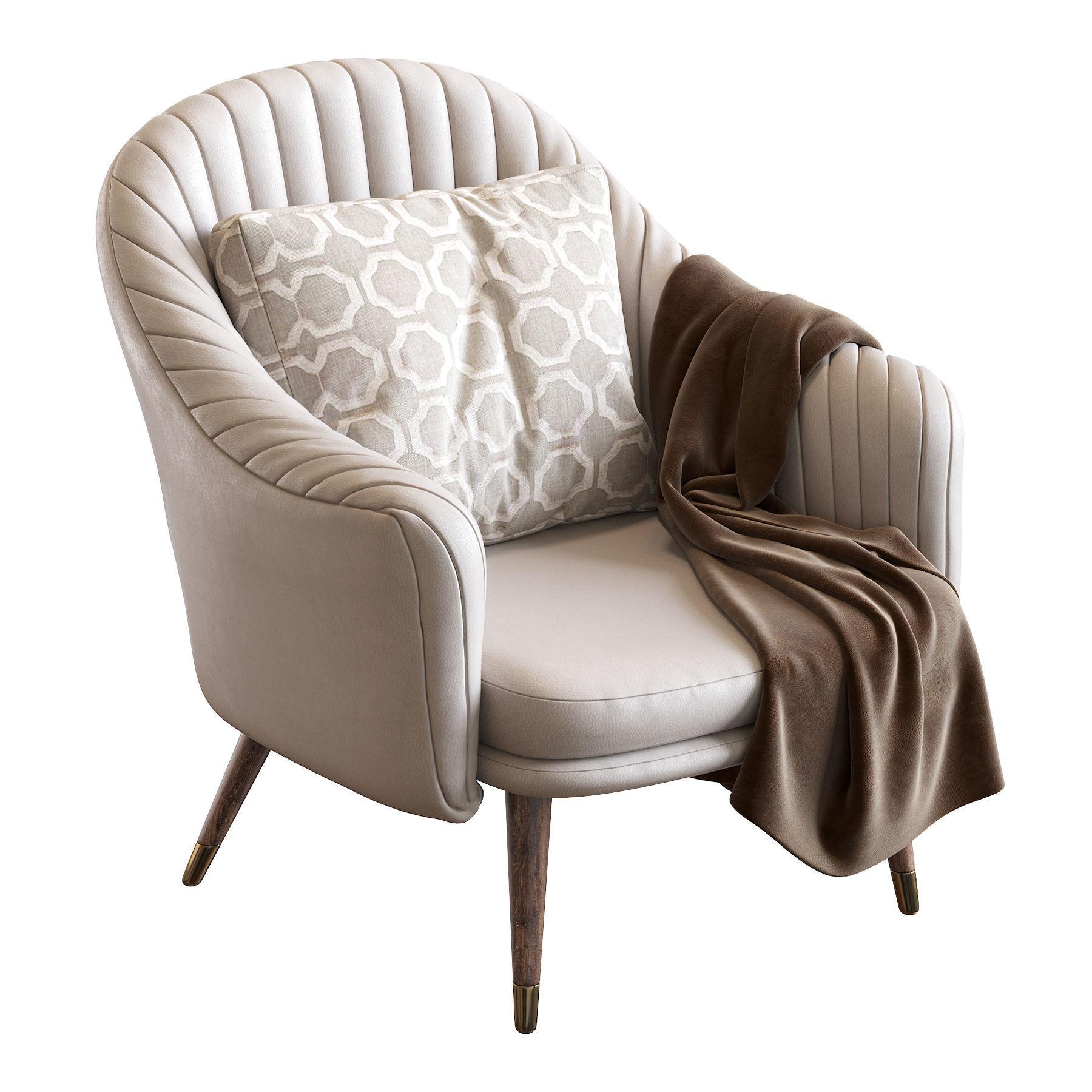 Deephouse  armchair 3D model_2